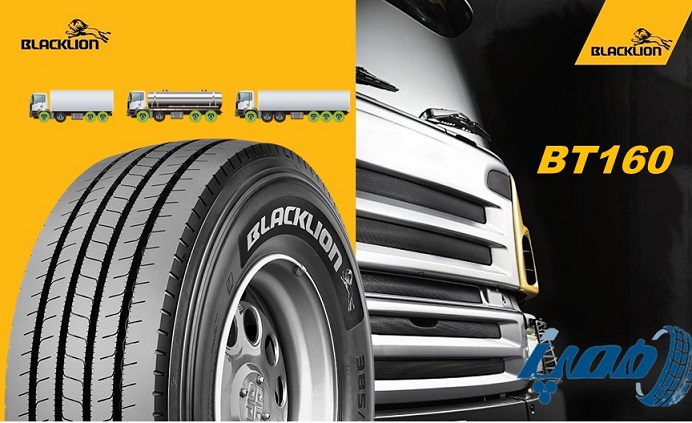 بلک لاین مدل BT160 (20 لایه، گل جلو): انتخابی مناسب برای کامیون‌هایی که در مسیرهای طولانی و با بار زیاد تردد دارند. دوام بالا و دیواره مقاوم از ویژگی‌های مهم این مدل است.